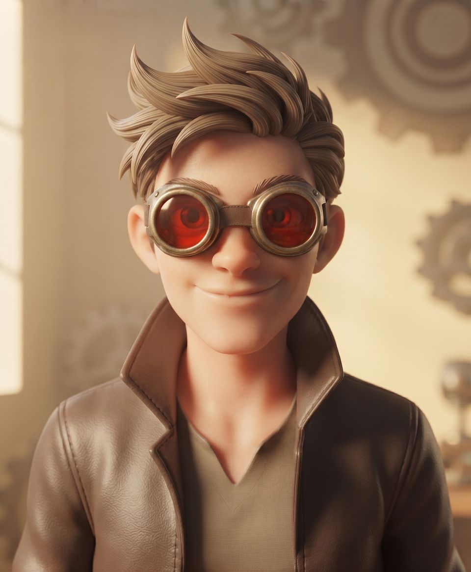 NICO de frente, sonriendo